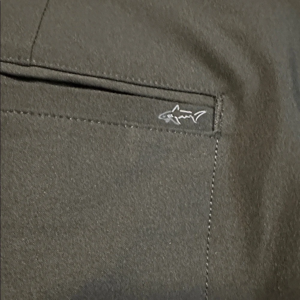 Greg Norman Pants Men's Black Dress Pants SZ 38x34 - Picture 2 of 3